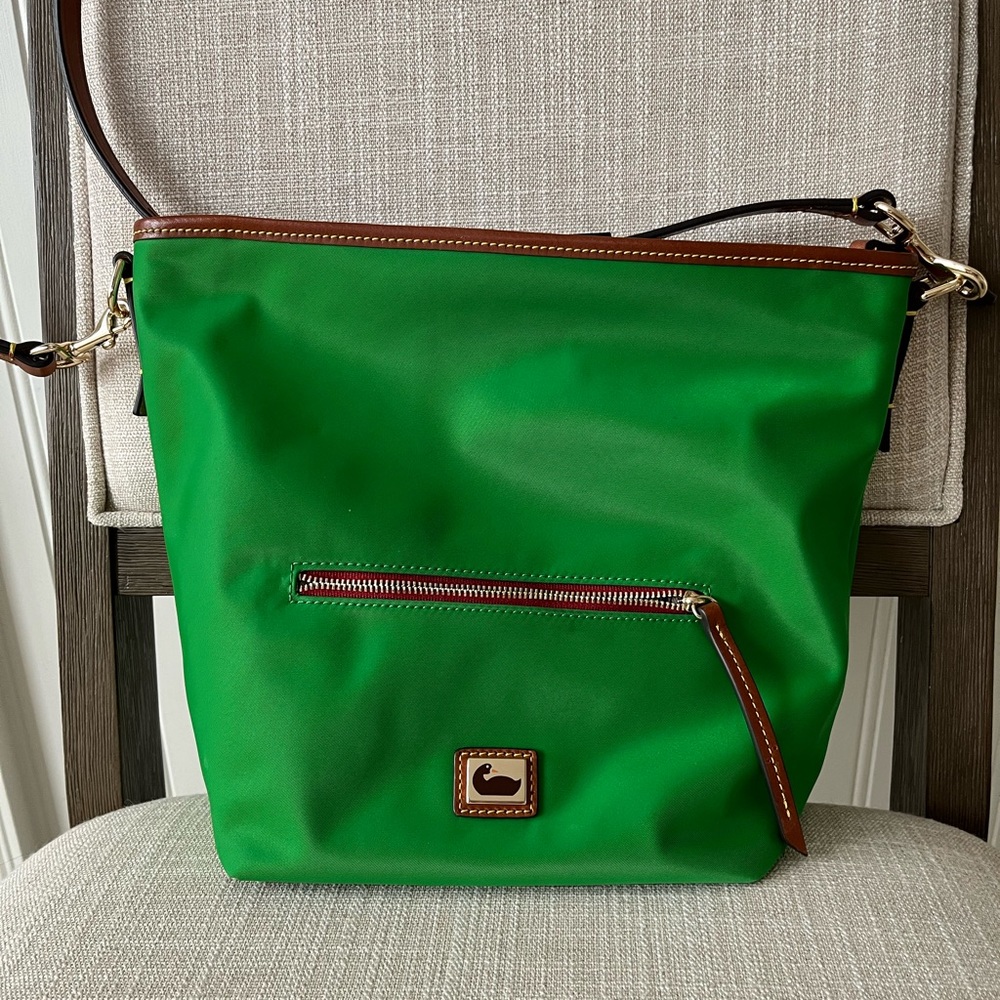 Dooney & Bourke Wayfarer Small Hobo -Kelly Green